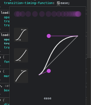 Example of using chrome dev tools