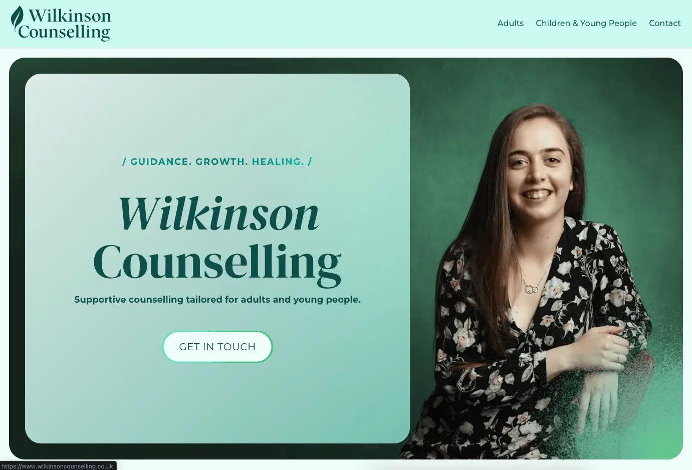 Wilkinsoncounselling.co.uk website
