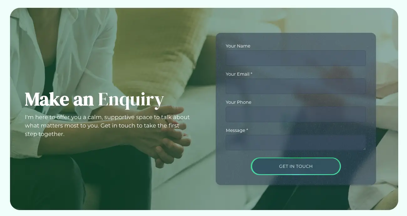 wilkinsoncounselling.co.uk contact form with next js